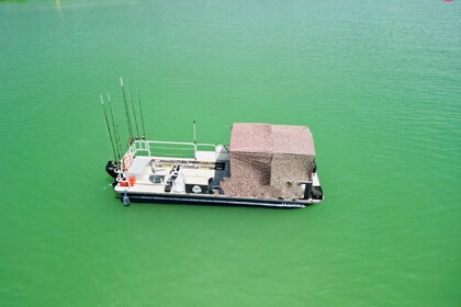 Noleggio Barca a motore l escale pontoon boat Tarascona