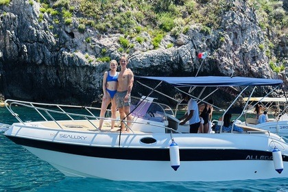 Charter Motorboat Allegra All 8,50 Open Day Taormina