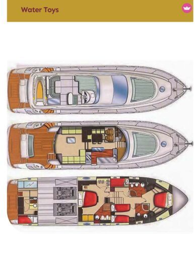 Motorboat Aicon aicon67 boat plan