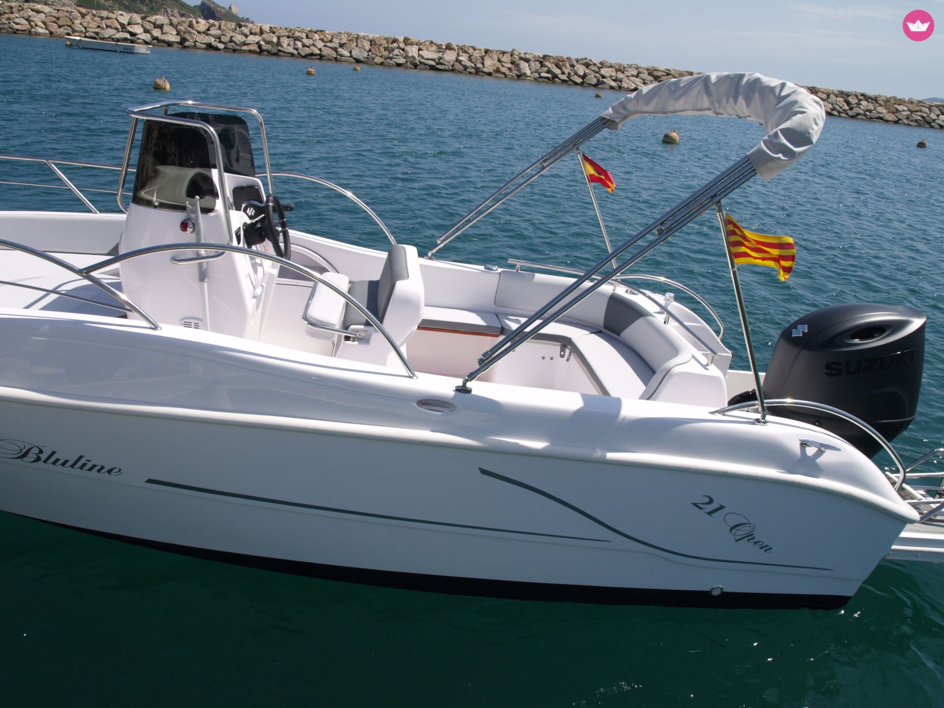 Bateau à moteur Bluline 21 Open 200cv 3