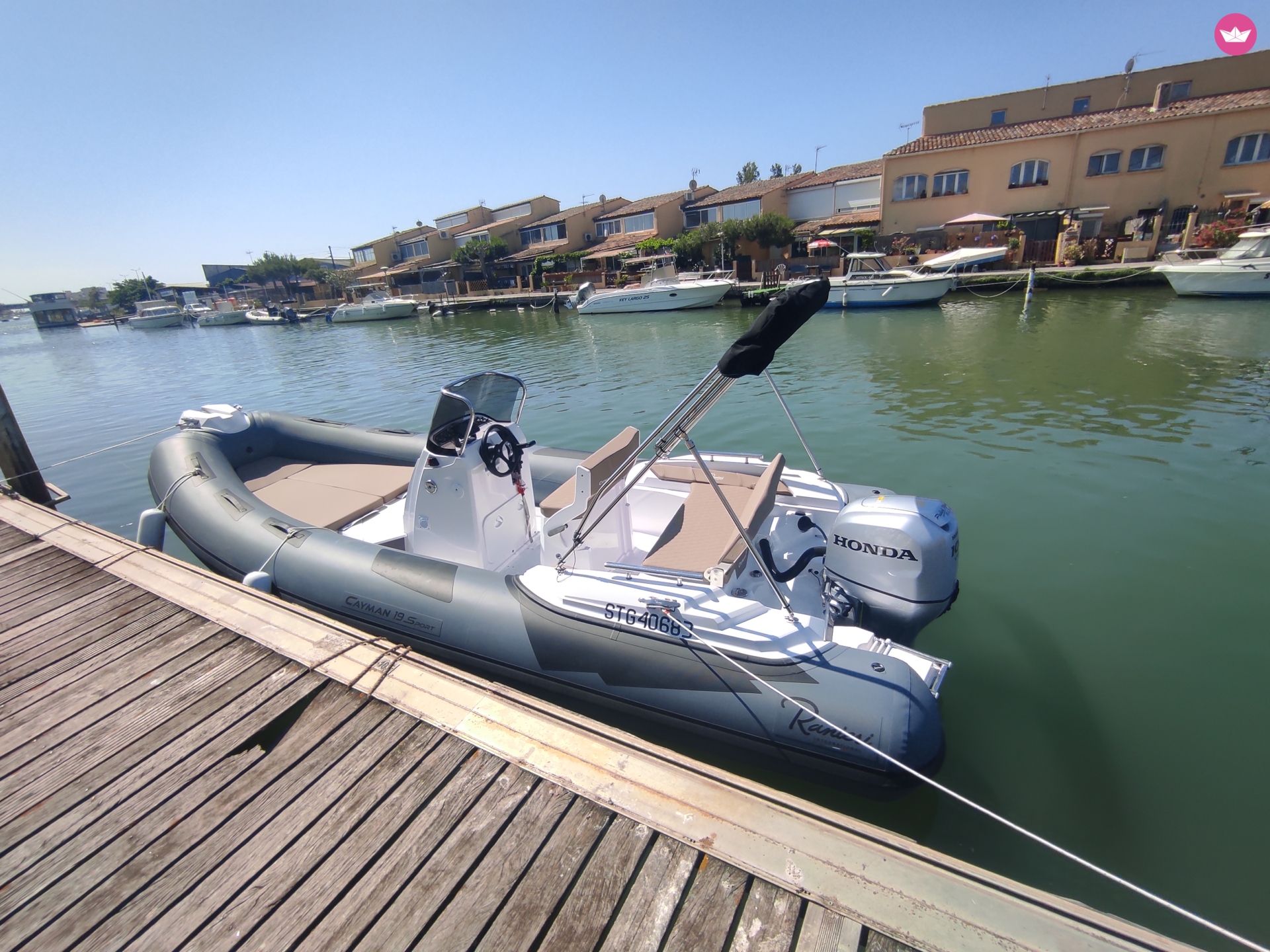 Semi-rigide Ranieri Cayman 19 Sport 100cv 4