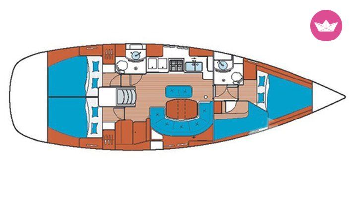 Noleggio Beneteau Oceanis 411