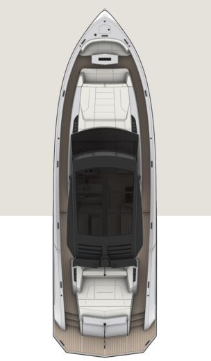 Motorboat Vanquish Yachts Vanquish 58 Boat design plan