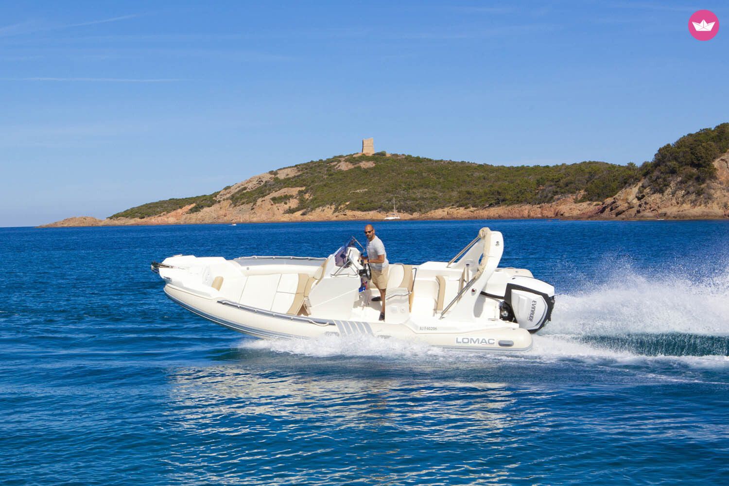 Semi-rigide Lomac Nautica 710 Turismo 200cv 3