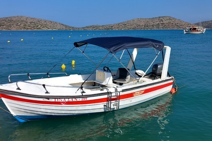 Location Bateau sans permis  Creta Navis (local builder) 500 Elounda