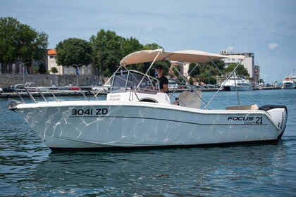Miete Motorboot Focus boats Focus21 Zadar