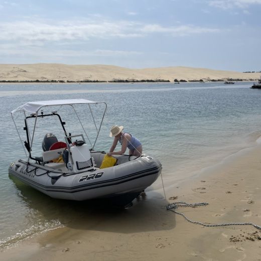 Arcachon RIB Zodiac pro500 alt tag text