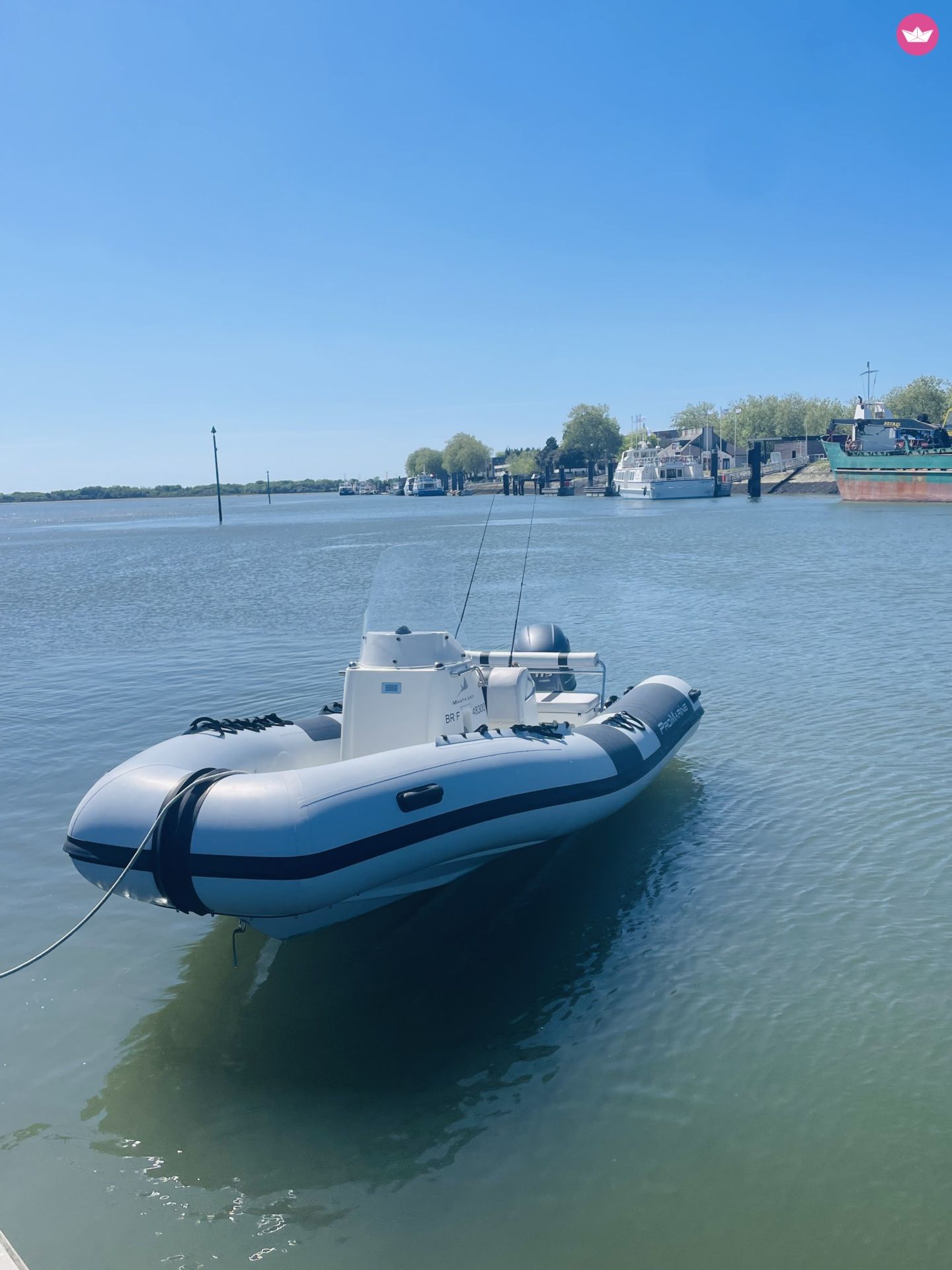 Semi-rigide Pro Marine Manta 550 115cv 2