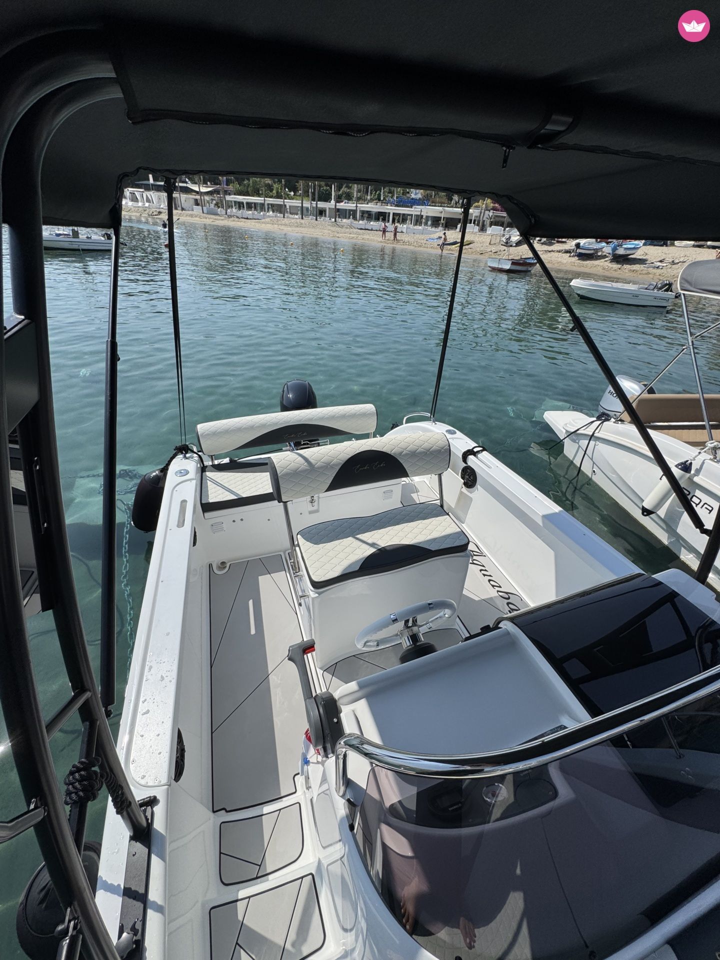 Bateau à moteur Aquabat Sport infinity 21 40cv 4