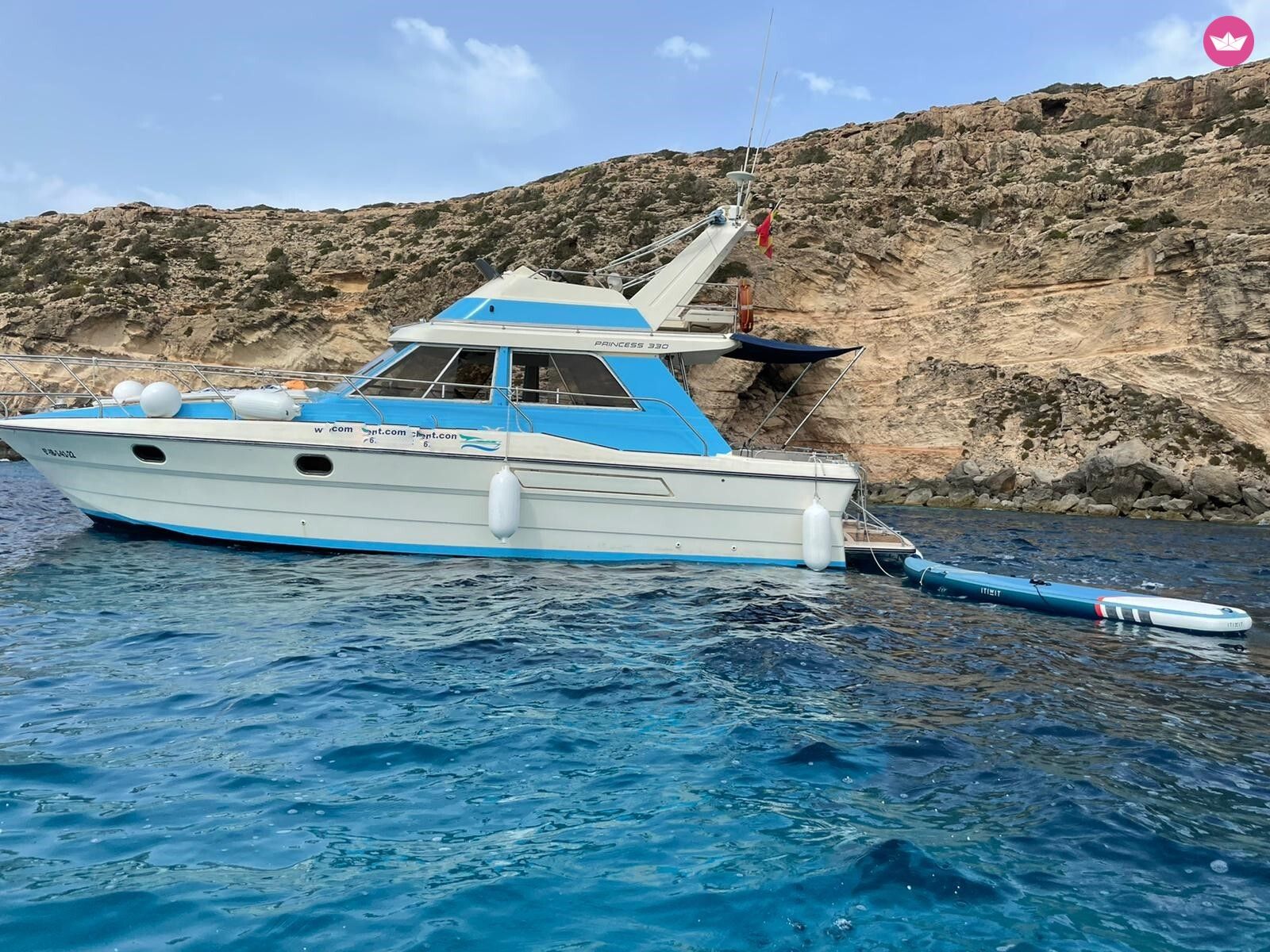 Bateau à moteur Princess 330 200cv 3
