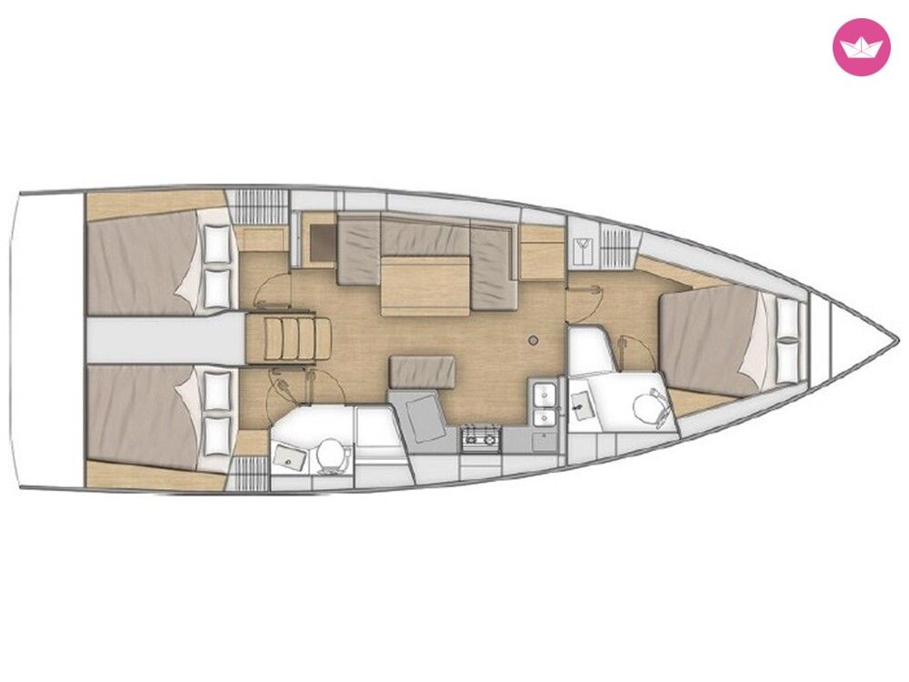 Voilier Oceanis 40.1 12m 3