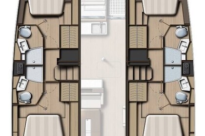 Hyra båt Katamaran Catana Bali 4.4 - 4 + 1 cab. Trogir