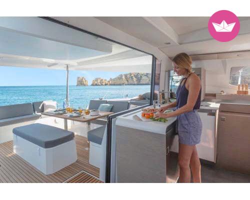 Catamaran FountainPajot Elba45 14m 2