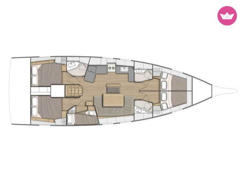 Voilier Beneteau Oceanis 46.1 14.6m 7