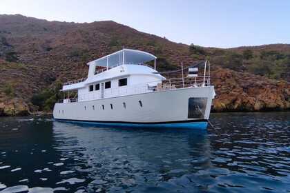 Miete Motoryacht Custom Built Trawler with capacity of 10 people Trawler Marmaris