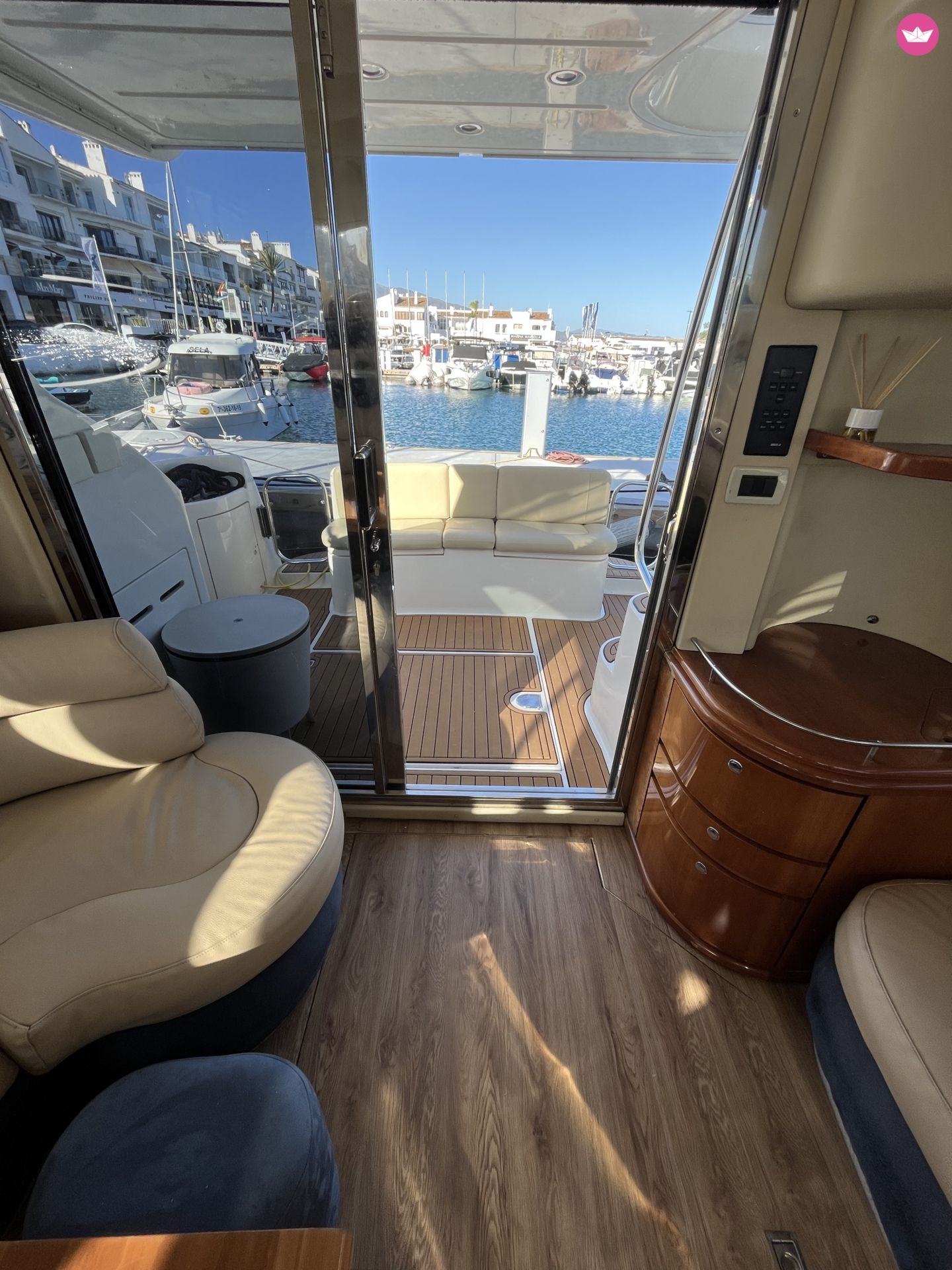 Bateau à moteur Azimut 39 fly 700cv 6