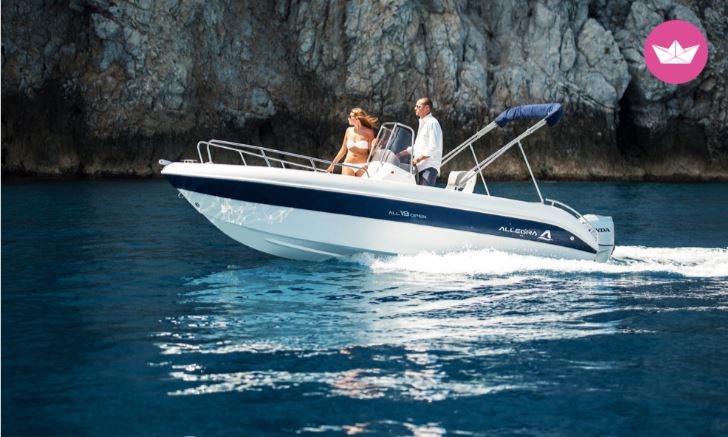 Bateau sans permis Allegra 19 Open Line 40cv 5