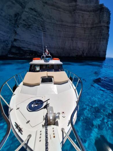 Motorboat Bayliner 3288 Σχέδιο κάτοψης σκάφους