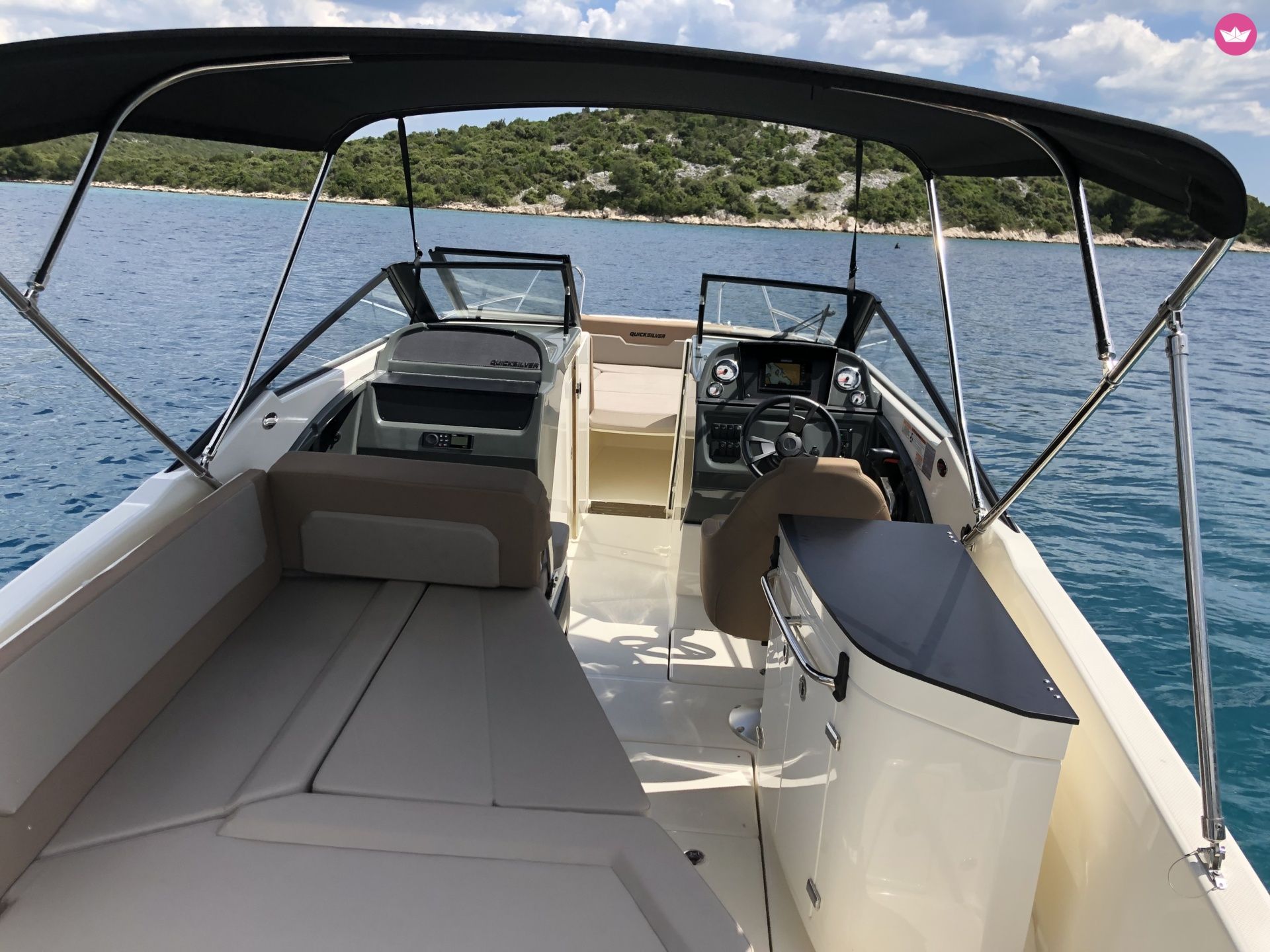 Bateau à moteur QUICKSILVER 755 Bow-rider 250cv 5