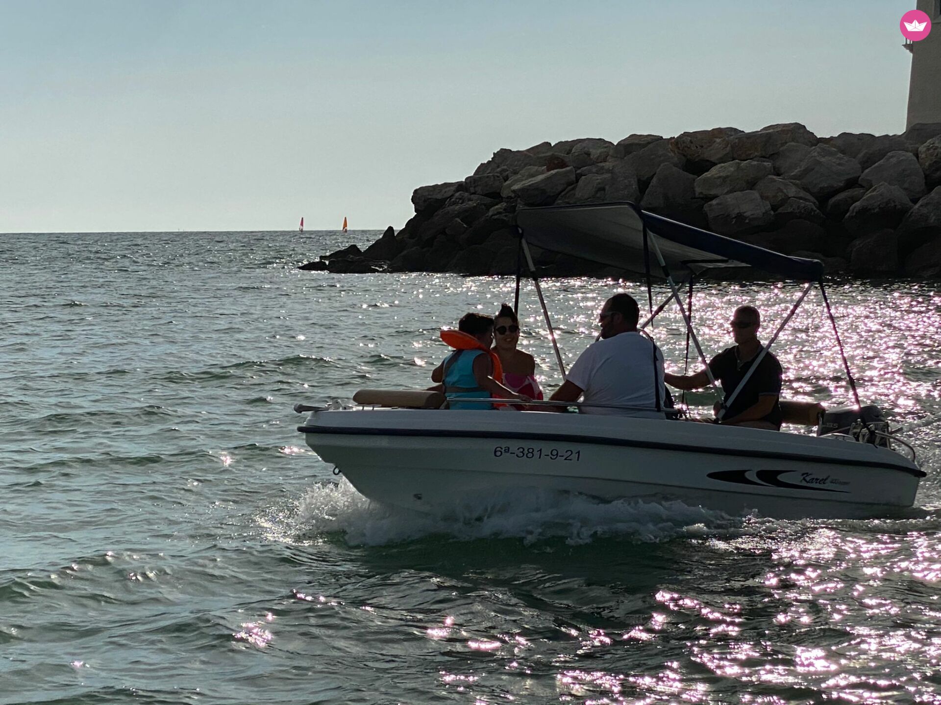 Bateau sans permis Karel