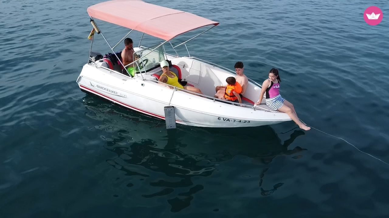 Bateau sans permis Quicksilver Zafiro 15cv 5