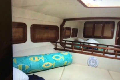 Fahren Sie dieses Motorboot mit 800 in Região dos