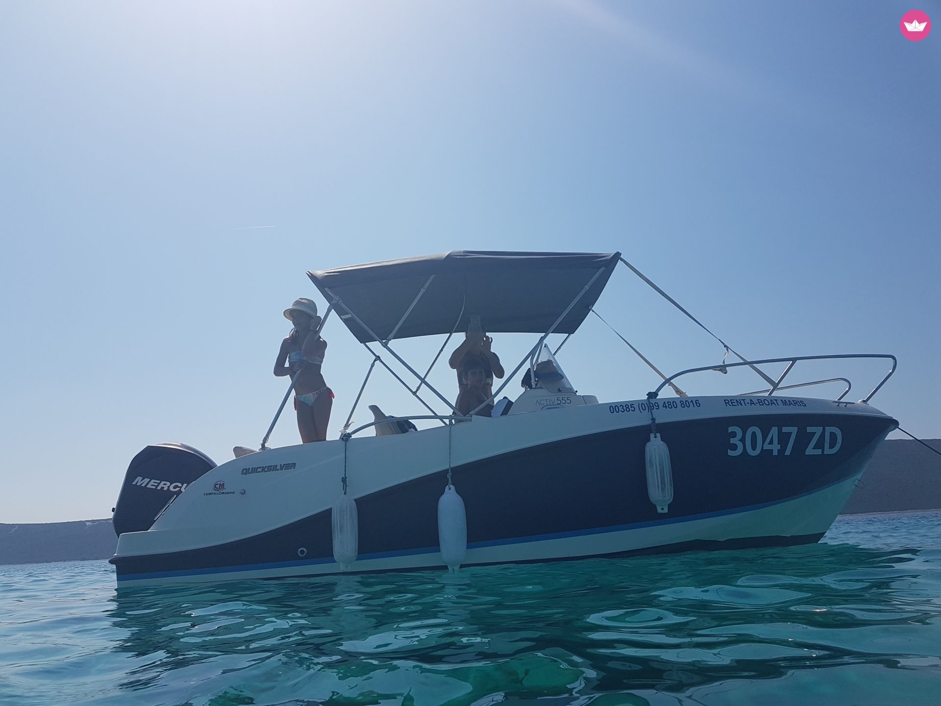 Charter motorboat in Zadar  