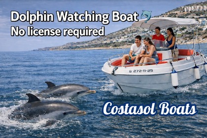 Чартер лодки без лицензии  Dubhe Alquiler Privado Малага