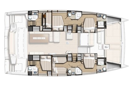 Miete Katamaran  Bali 5.4 Sant Antoni de Portmany