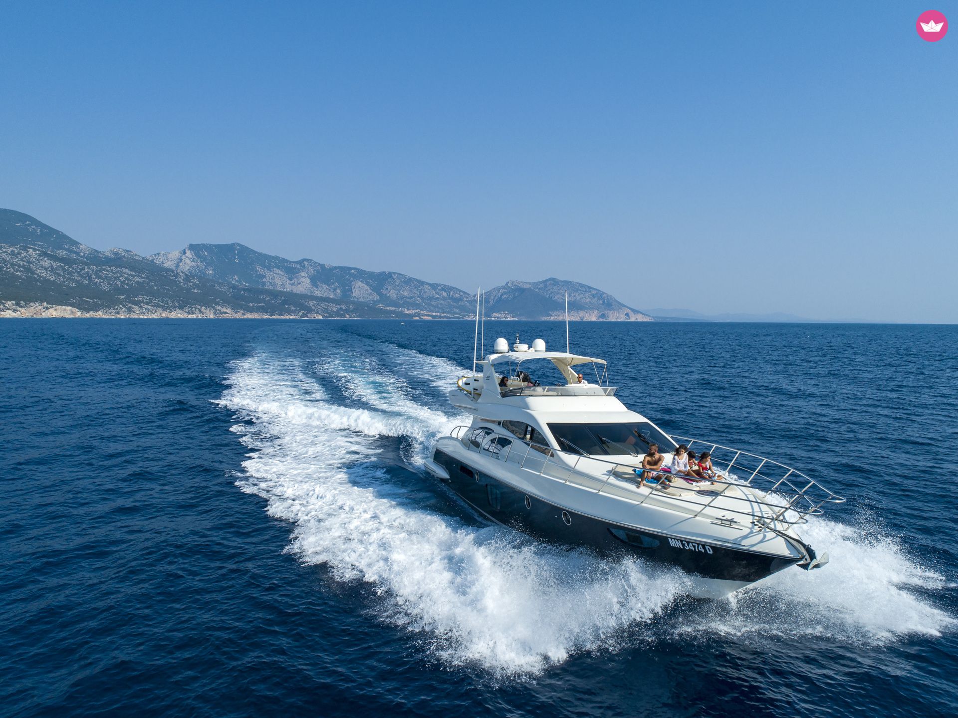 Yacht à moteur Azimut 62