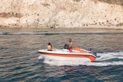 Discover Santorini: Private License-Free Boat Experience