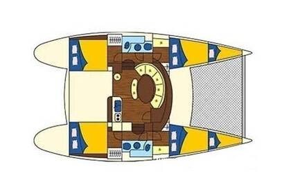 Catamaran Lagoon 380 - Aeolian Islands - boarding Milazzo or Lipari