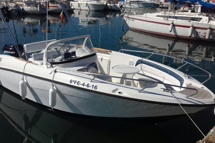 Verhuur Motorboot Quiksilver QS 600 COMMANDER Barcelona