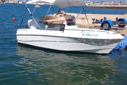 Alquiler Barco sin licencia  Jeanneau Cap Camarat 4.7 Cc Denia