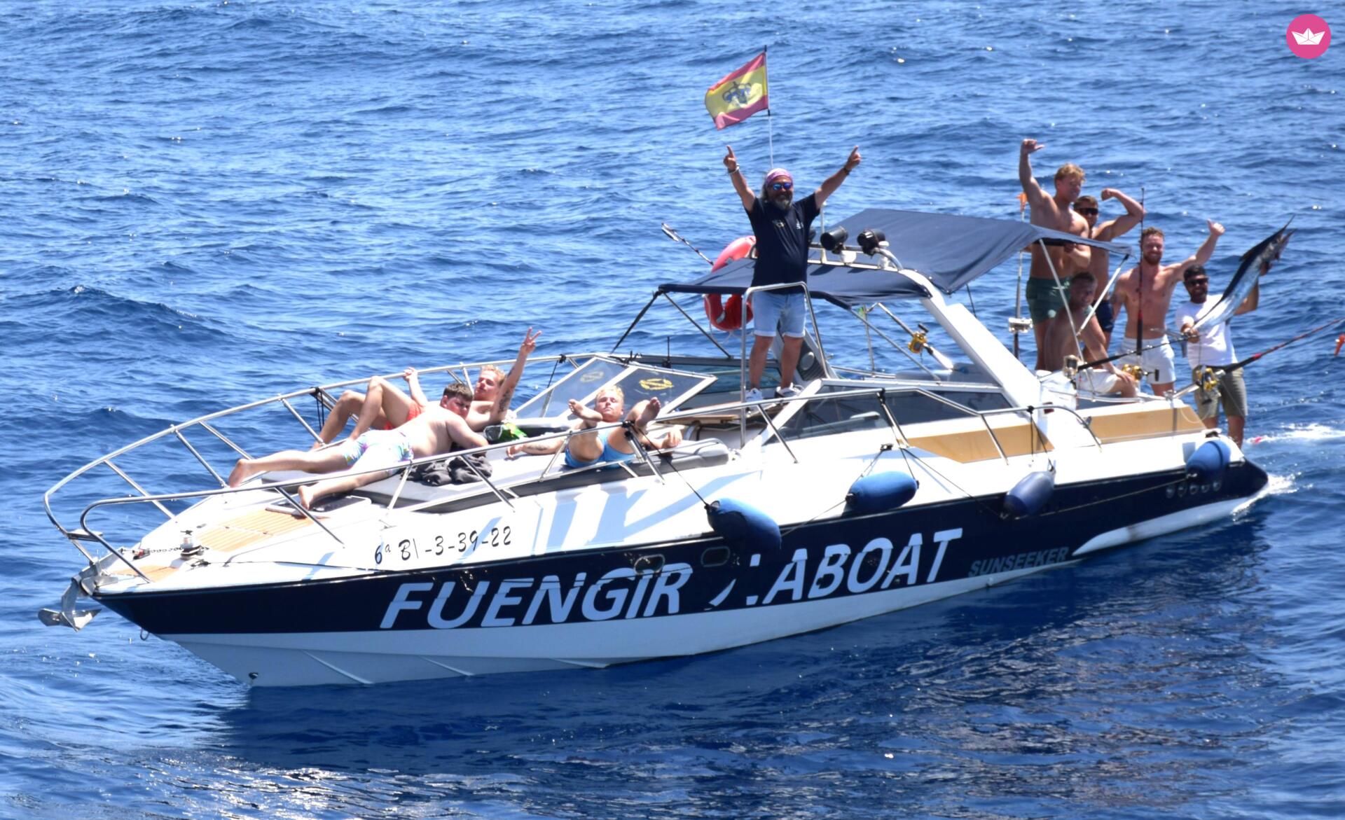 Yacht Sunseeker ALQUILER YATE FUENGIROLA TODO INCLUIDO 455cv 5