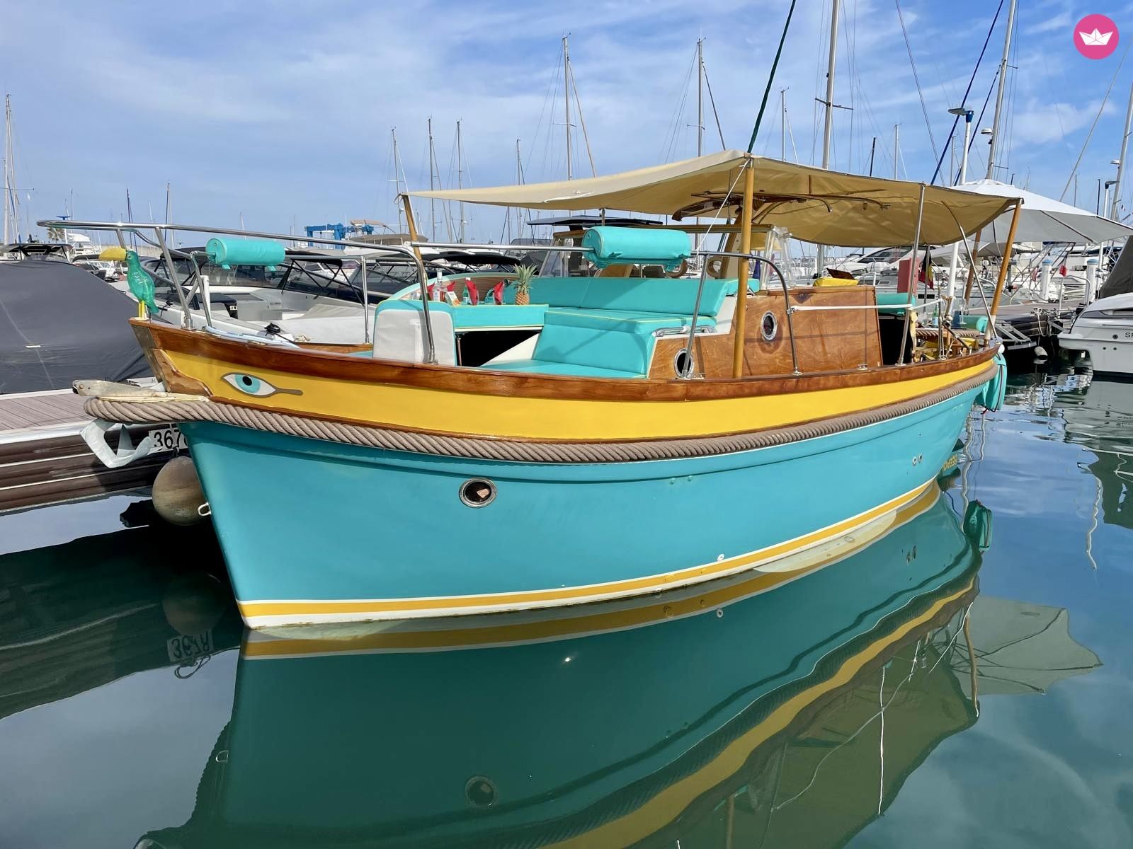 Bateau à moteur harding life boat 150cv