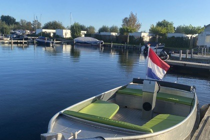 Rental Motorboat Alu bouw Van Santbergensloep Nederhorst den Berg