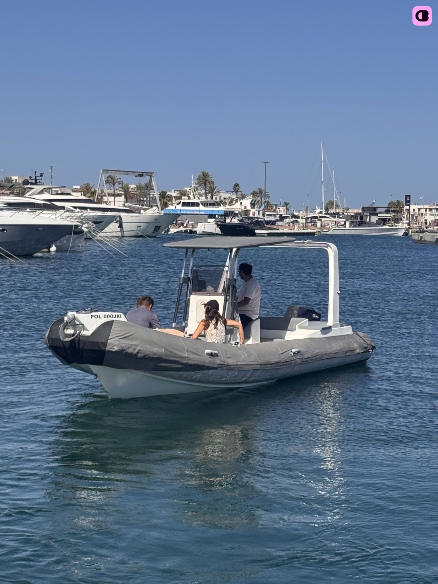 Semi-rigide Master 730 Open 150cv 2