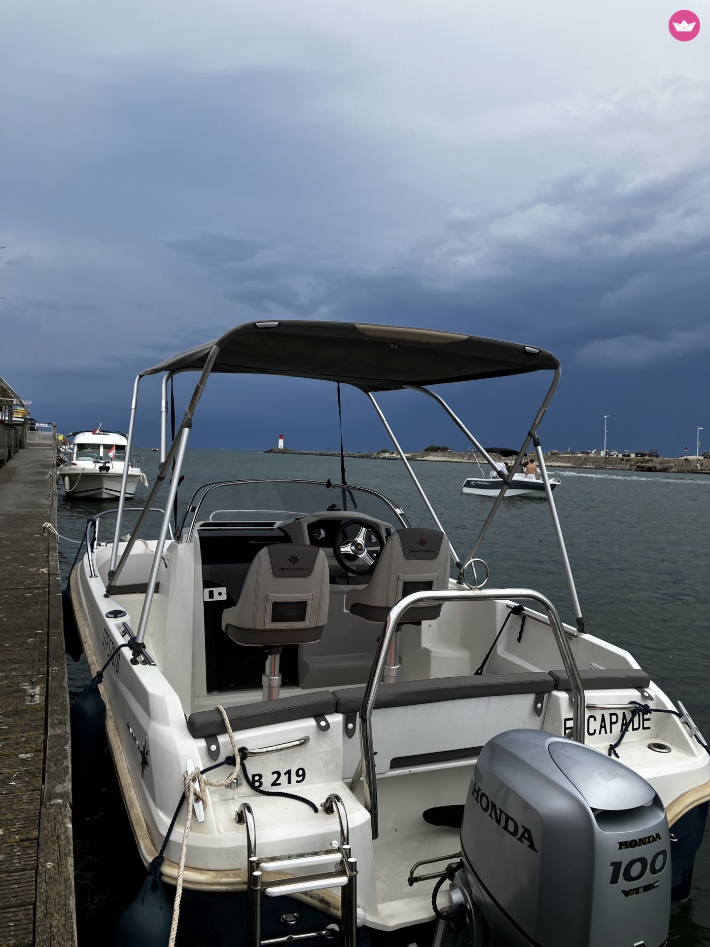 Bateau à moteur Jeanneau Cap Camarat 5.5 Wa 90cv 7