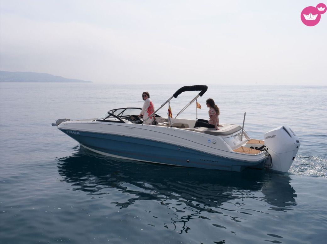 Bateau à moteur Bayliner Vr6 200cv 2