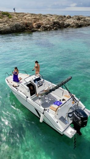 Motorboat Beneteau Flyer 7 Plano del barco