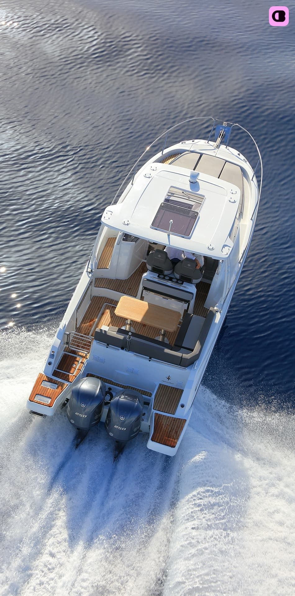 Bateau à moteur Jeanneau Cap Camarat 9.0 WA 400cv 3