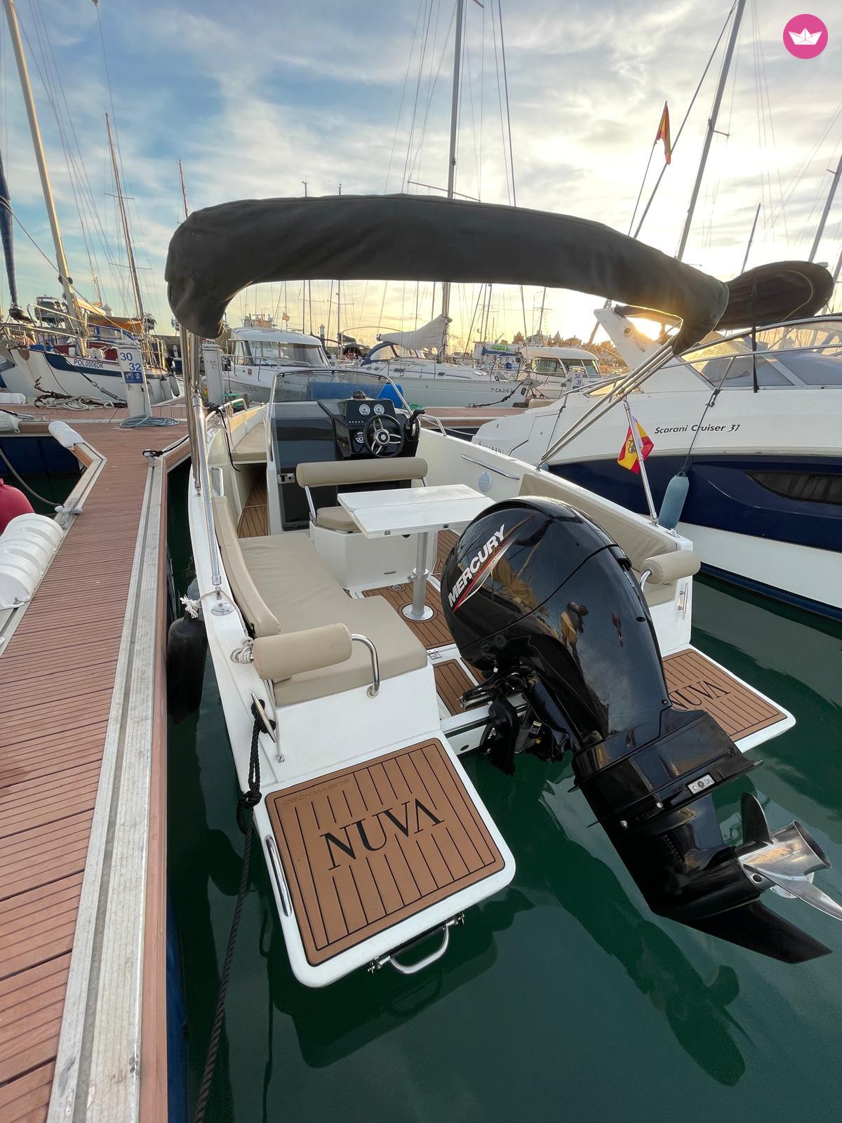 Bateau à moteur Nuva M6 Open 150cv 3