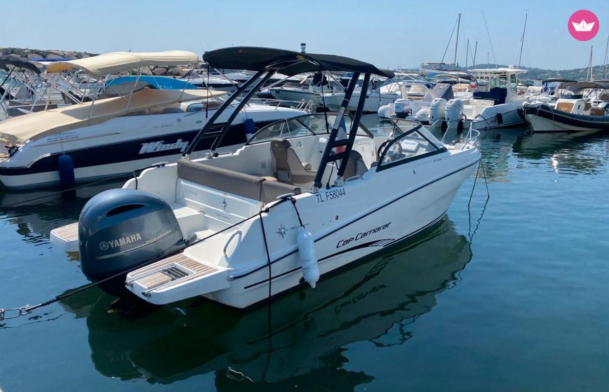 Bateau à moteur Jeanneau Cap Camarat 6.5 Br 150cv