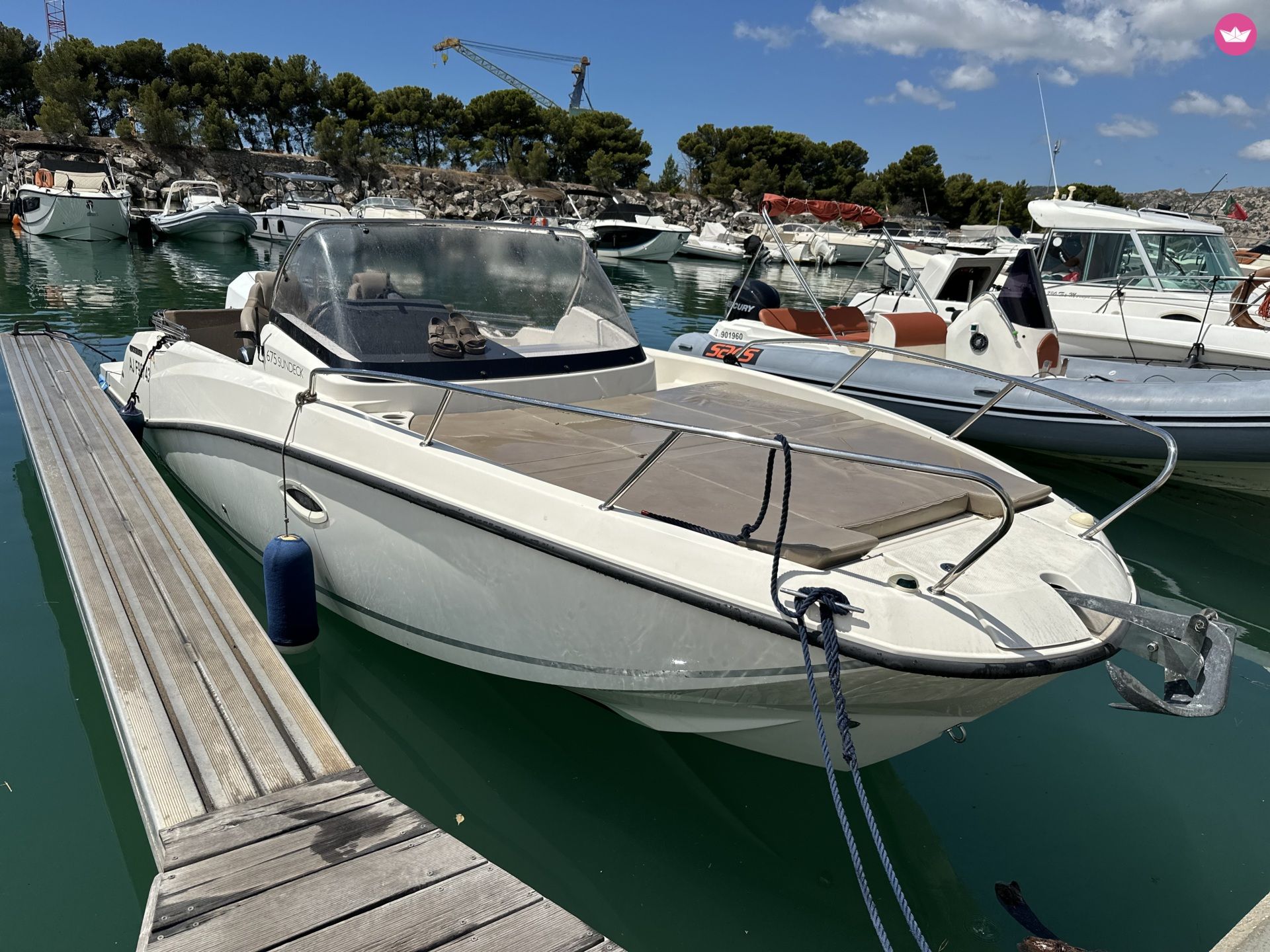 Bateau à moteur Quicksilver 675 sundeck 200cv 3