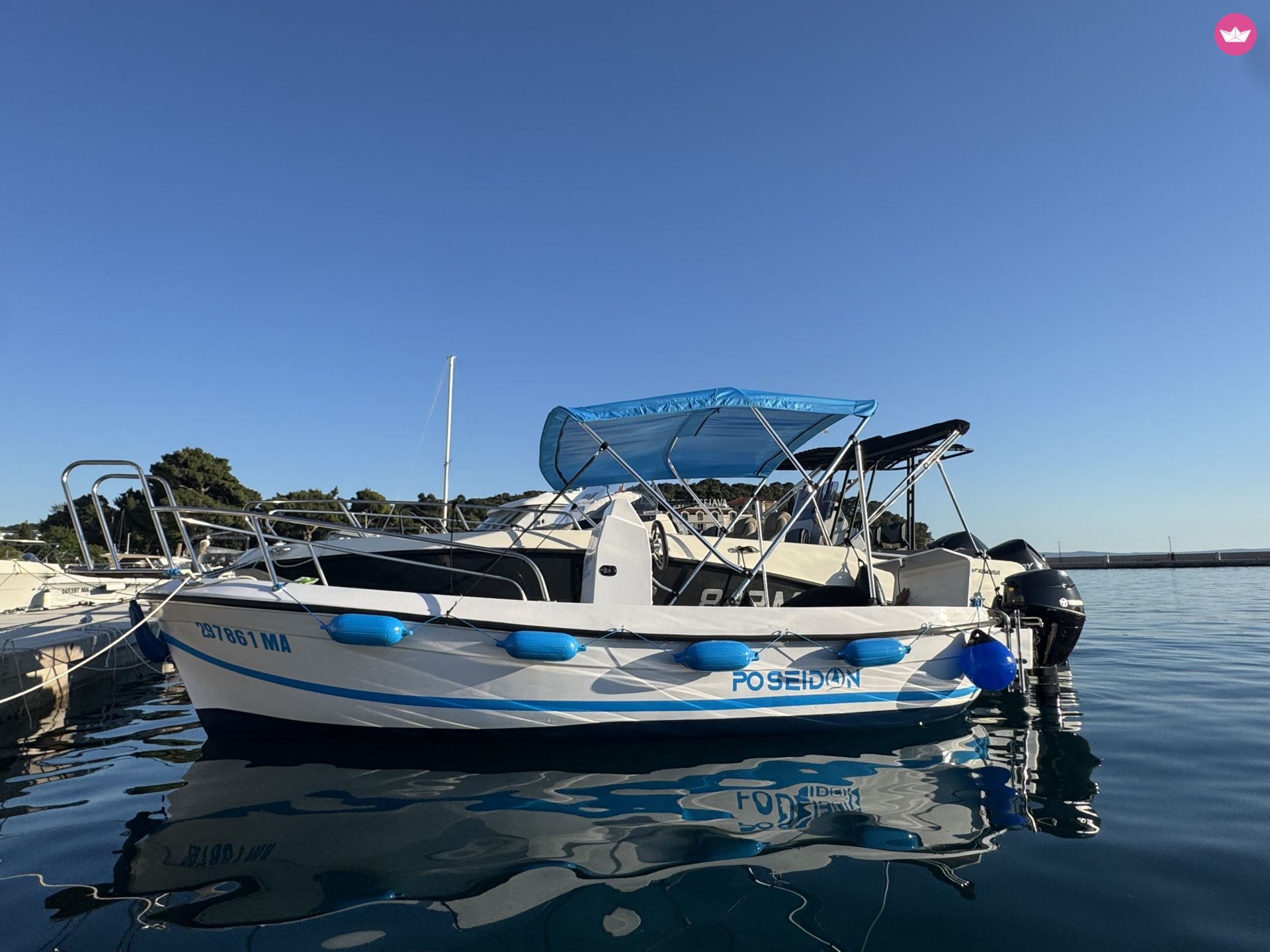 Bateau sans permis Poseidon 500 10cv 2