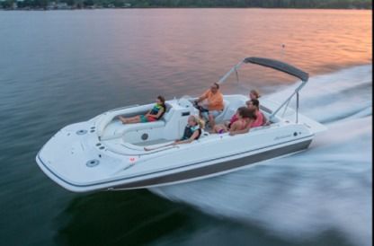 Аренда Моторное судно Hurricane Sundeck Sport 220 Ob Кейп-Корал