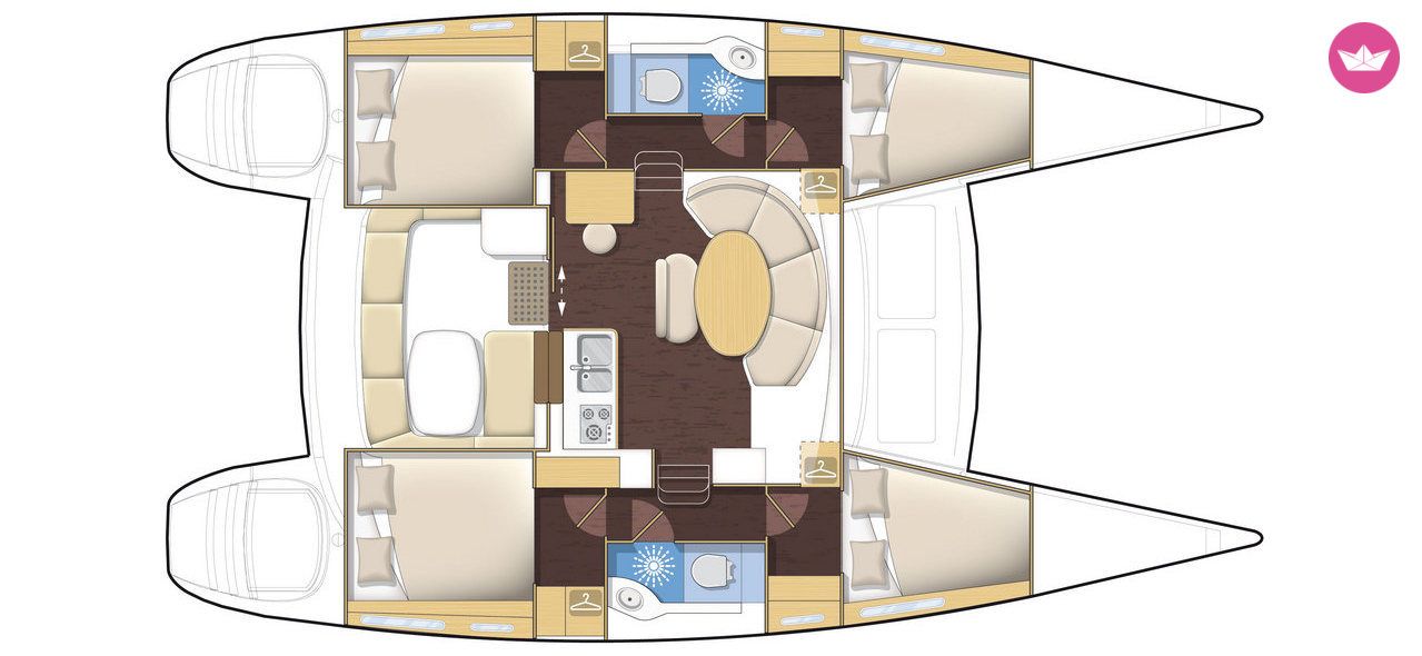 Rental catamaran in Athens  