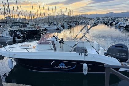 Location Bateau à moteur Pacific Craft 630 sun cruiser North Shore Ajaccio