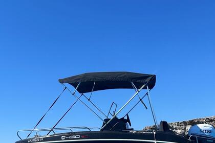 Alquiler Lancha Remus 450 Black EFI Menorca